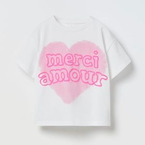 Zara Fluorescent Print T Shirt